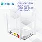 ONU HGU XPON con: 2GE +CATV +USB + WI-FI 2.4-5 Gh, AC, DUAL BAND - Miniatura 1