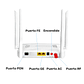 ONU HGU XPON con: 2GE +CATV +USB + WI-FI 2.4-5 Gh, AC, DUAL BAND - Miniatura 2