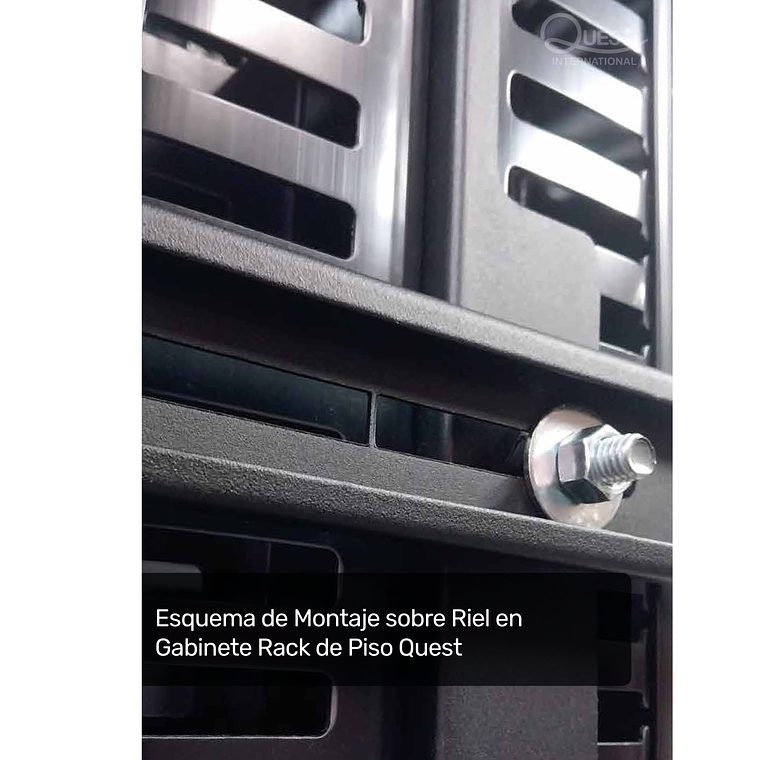 Organizador Vertical Doble Ducto de 40 x 60 mm para Gabinetes de 20U 4