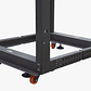 Rack Abierto de 4 Parales con Ruedas y Niveladores 45U Ajustable en Profundidad - Miniatura 4