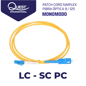 Patch Cords Simplex Monomodo LC-SC
