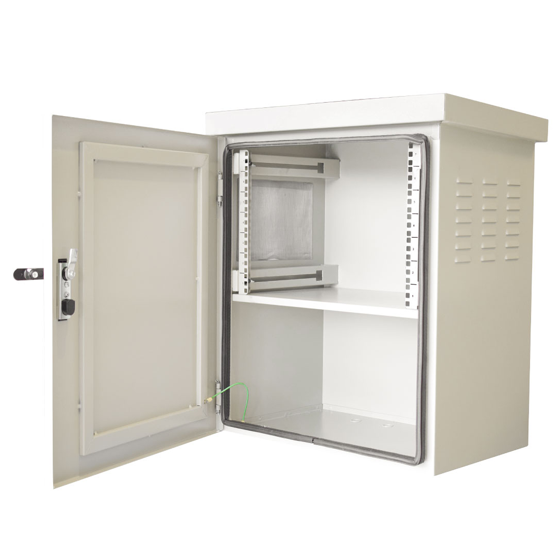 Gabinete Rack de Exteriores para Montaje con División para Baterías  3