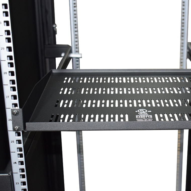 Bandeja Fija Ventilada de 1U · Profundidad : 381 mm  3