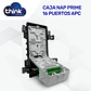 Caja NAP PRIME para poste de 16 puertos con conectores SC/APC | IP65 - Miniatura 1