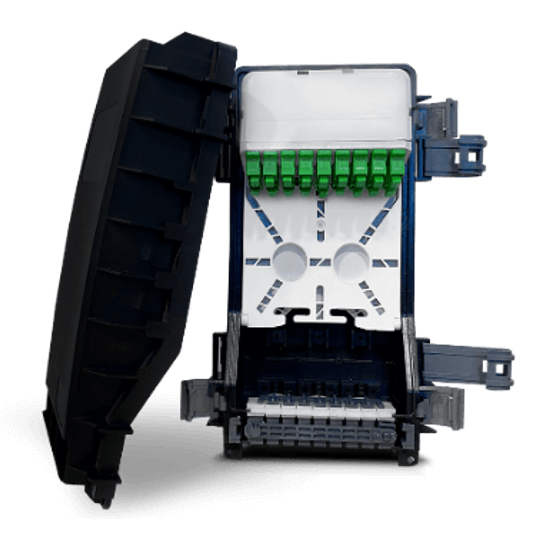Caja NAP PRIME para poste de 16 puertos con conectores SC/APC | IP65 5