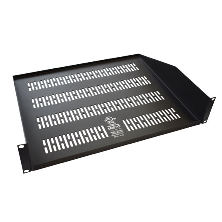 Bandeja Fija Ventilada de 2U • Profundidad: 381 mm 2
