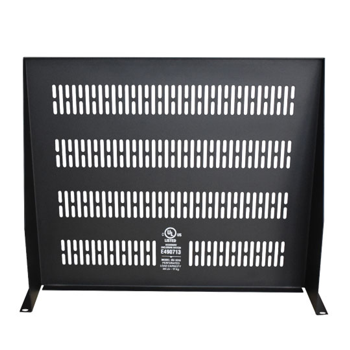 Bandeja Fija Ventilada de 2U • Profundidad: 381 mm 4