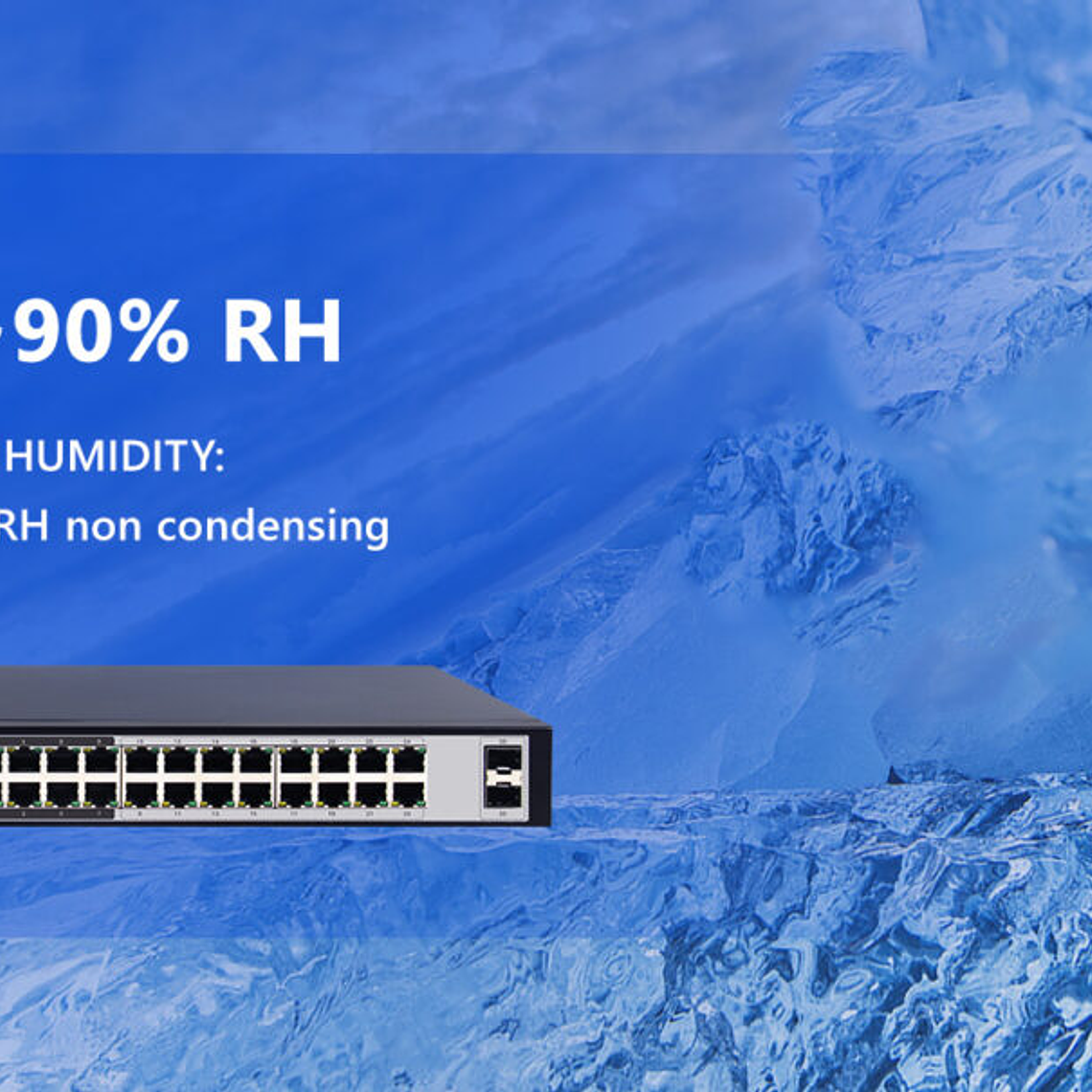 Switch inteligente Easy PoE de 24 puertos Gigabit  9