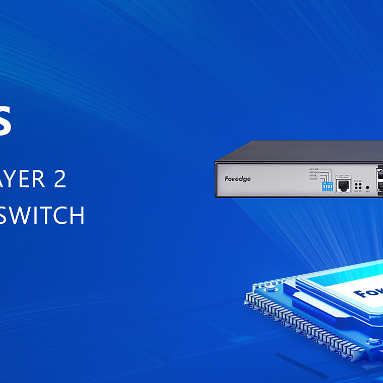 Switch gestionado Nivel 2 Full PoE de 24 Puertos Gigabit + 2 Puertos SFP 3