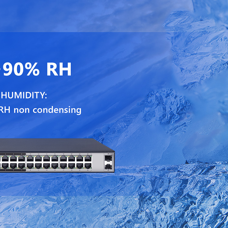 Switch gestionado Nivel 2 Full PoE de 24 Puertos Gigabit + 2 Puertos SFP 10