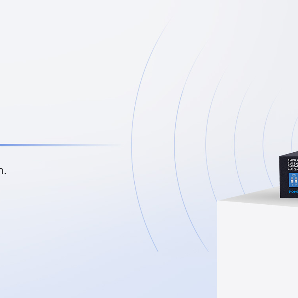 Switch PoE Gigabit AI de 6 puertos 6