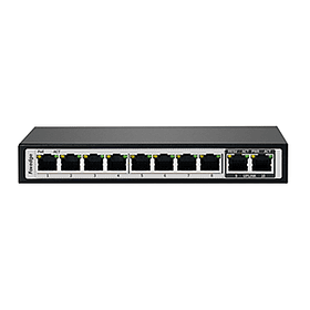 Switch PoE Gigabit AI de 10 puertos