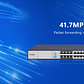 Switch Ethernet gestionado  L3 de 24 puertos Gigabit + 4 puertos de fibra óptica SFP gigabit - Miniatura 8