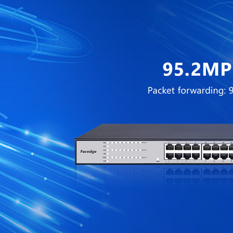 Switch de tipo de gestión de tres capas gigabit de 24 puertos con enlace ascendente 10G 10