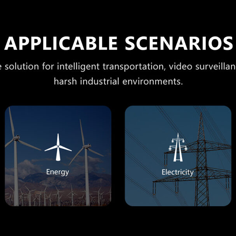 Switch  PoE industrial gestionado Gigabit de 10 puertos 3