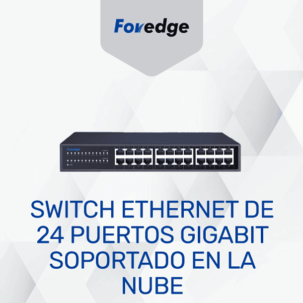 Switch Ethernet de 24 puertos Gigabit para instalación flexible en espacios reducidos 1