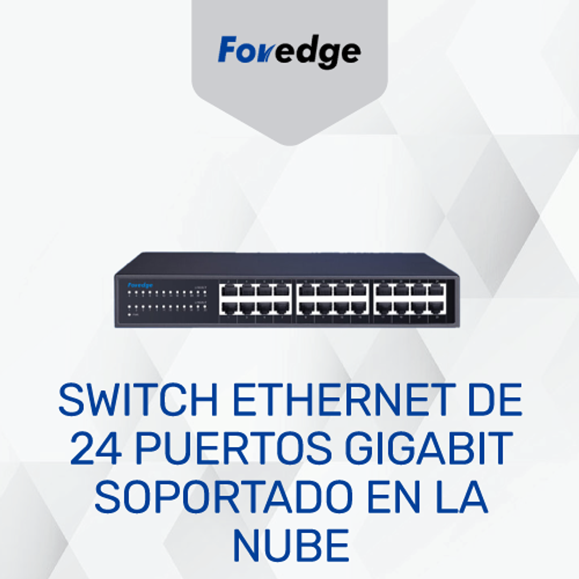 Switch Ethernet de 24 puertos Gigabit para instalación flexible en espacios reducidos 1