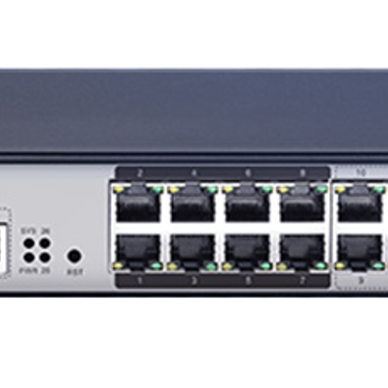 Switch gestionado Nivel 2 Full PoE de 24 Puertos Gigabit + 2 Puertos SFP 2