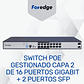  Switch PoE Gestionado capa 2 de 16 puertos Gigabit - Miniatura 1