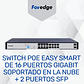 Switch  PoE Gigabit Easy Smart de 16 puertos - Miniatura 1