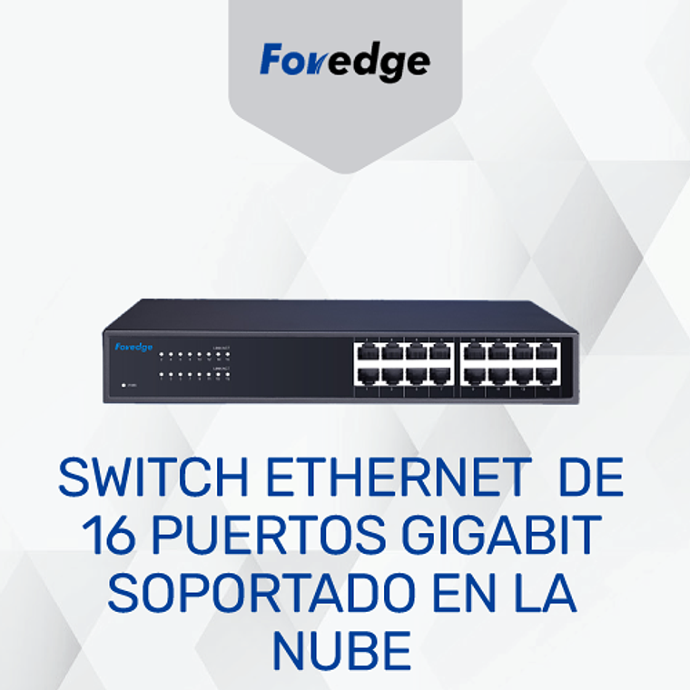 Switch Ethernet gigabit de 16 puertos 1
