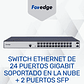 Switch Ethernet Gigabit gestionado de 24 puertos  - Miniatura 1