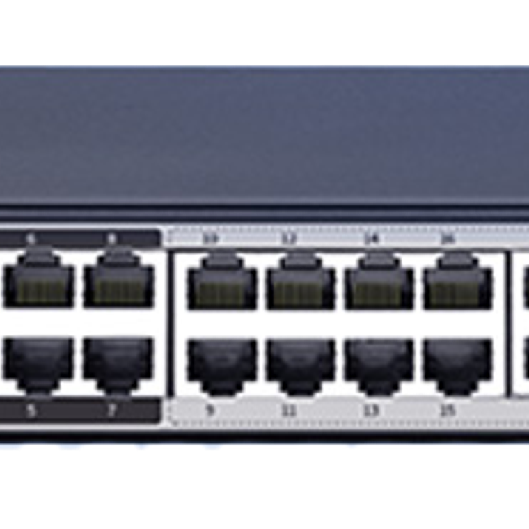 Switch POE de gestión Capa 3 con 24 puertos Gigabit + 4 puertos SFP y Puerto de Consola 2