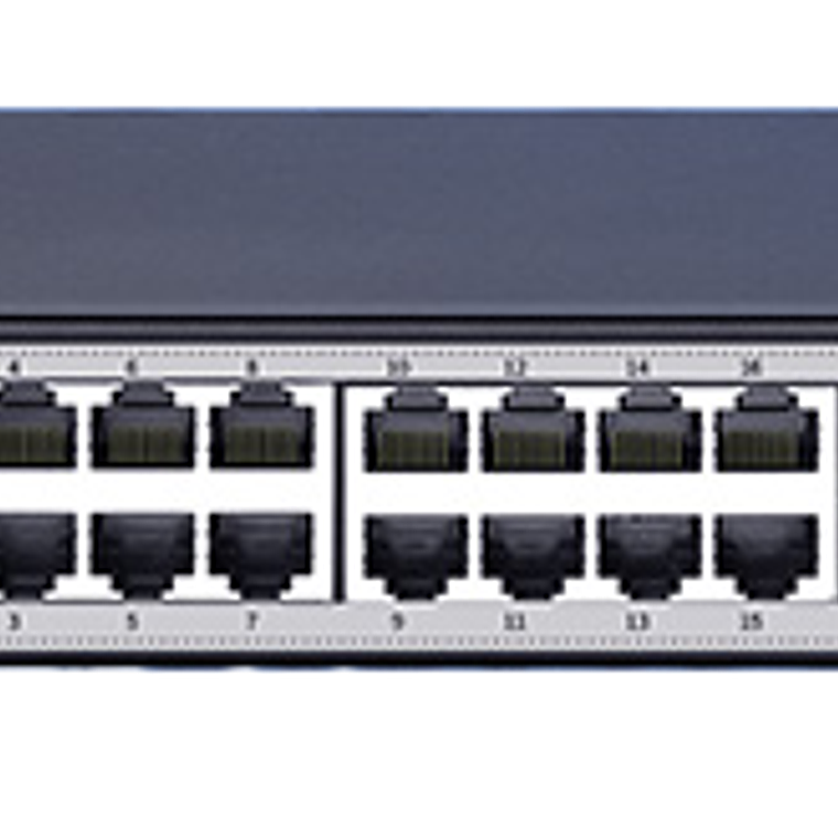 Switch de tipo de gestión de tres capas gigabit de 24 puertos con enlace ascendente 10G 2