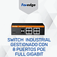 Switch  PoE industrial gestionado Gigabit de 10 puertos - Miniatura 1