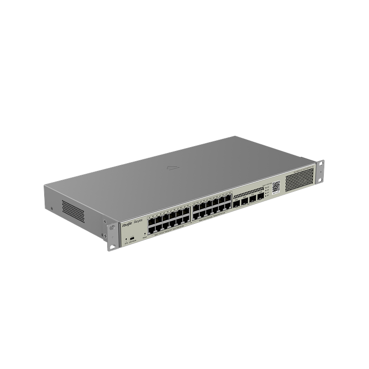  Switch PoE de 28 puertos Gigabit de capa 2 administrado en la nube 1