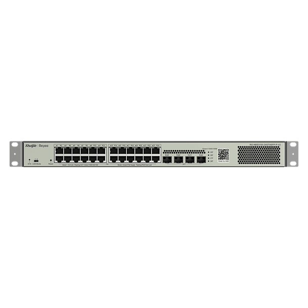  Switch PoE de 28 puertos Gigabit de capa 2 administrado en la nube 3