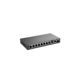 Switch Smart PoE Gestionable a través de nube con 10 puertos Gigabit