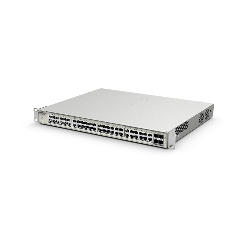 Switch PoE de 48 puertos Gigabit de capa 2 administrado en la nube, 4 enlaces ascendentes 10G 2
