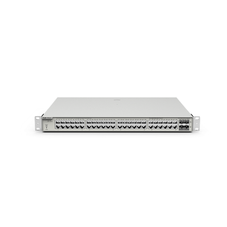 Switch PoE de 48 puertos Gigabit de capa 2 administrado en la nube, 4 enlaces ascendentes 10G 3