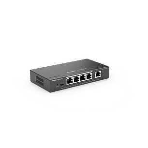Switch inteligente de 5 puertos gigabit PoE gestionado en la nub