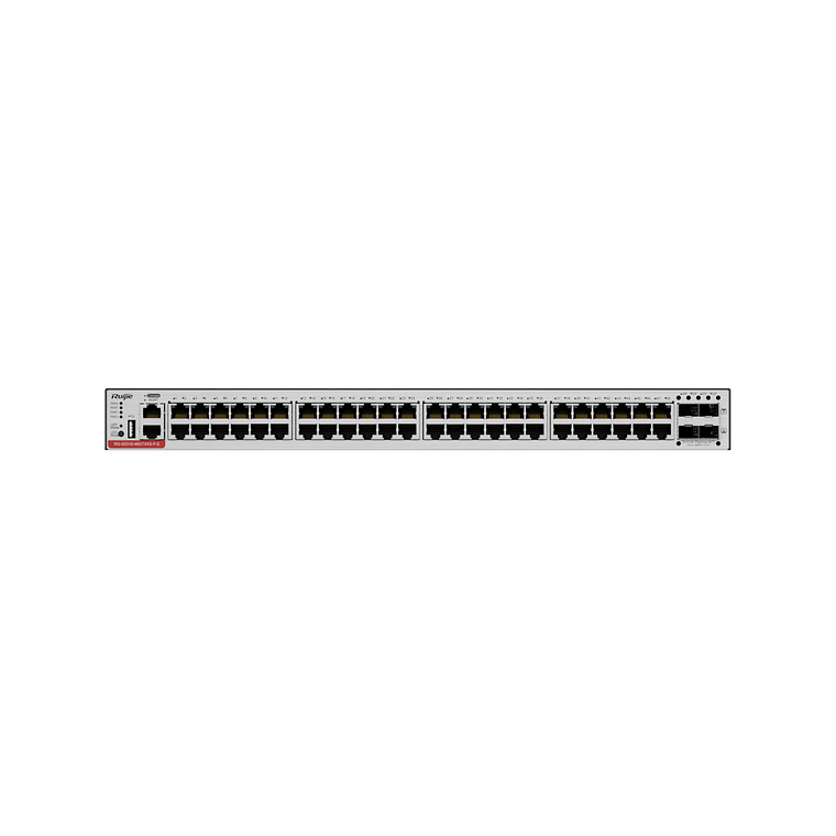 Switch 48-Port 1GE RJ45 Layer 3 Managed Access Switch with PoE+, 4-Port 10GE Uplink 3