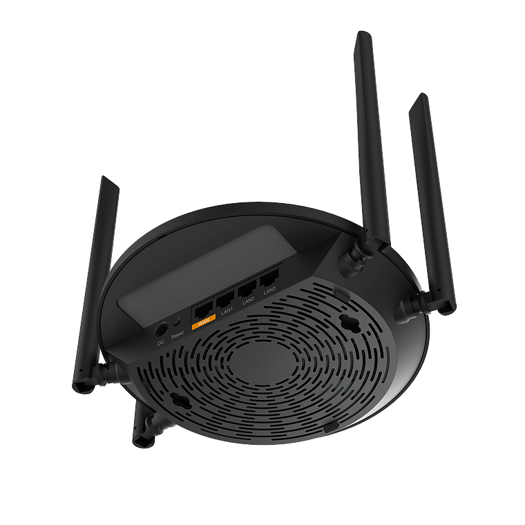 Router Inalámbrico 2.4 GHz, 300 Mbps, 4 Antenas Externas Omnidireccionales 5 dBi, 1 Puerto WAN y 3 Puertos LAN 10/100 3