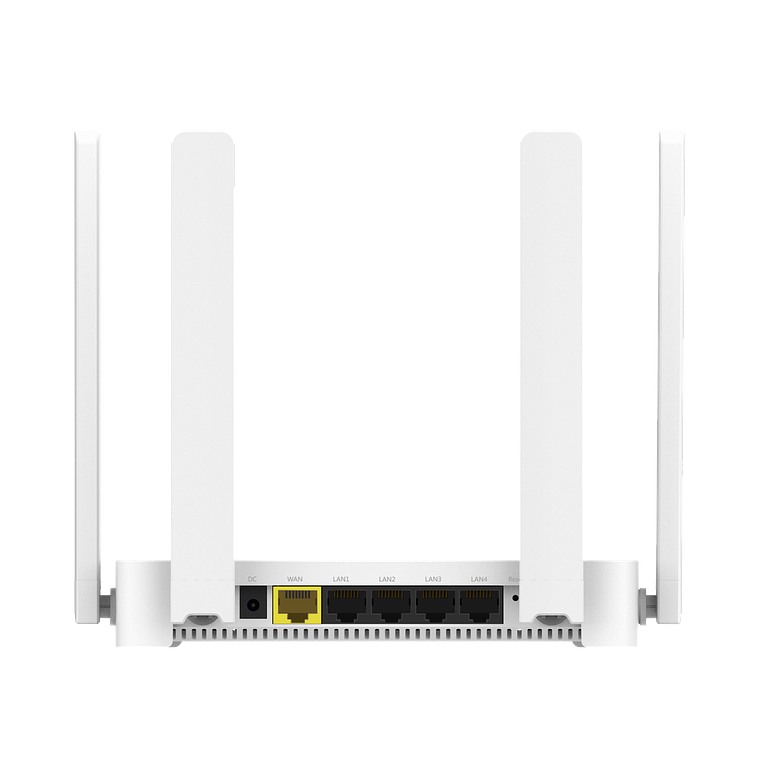 Router inalámbrico MESH 802.11ax (WI-FI 6) MU-MIMO 2x2, 5x Puertos Gigabit (1x puerto WAN Gigabit y 4 puertos LAN) 3