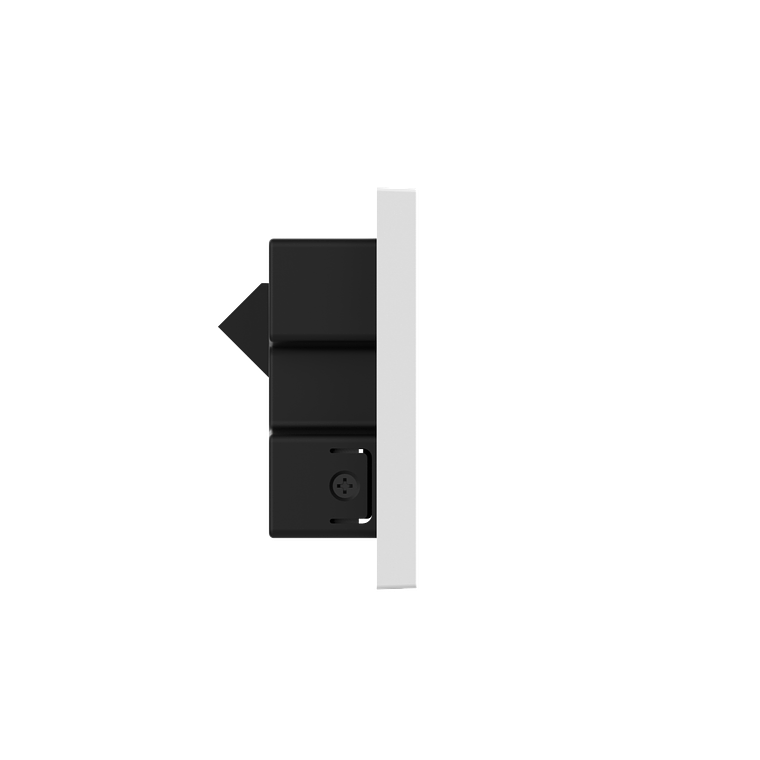 Punto de acceso Wi-Fi 6 de pared para interior 360°, doble banda, 2976 Mbps, 2 puertos GE, hasta 512 usuarios, portal cautivo standalone, compatible con reyee mesh, diseño ultra delgado 86mm 2