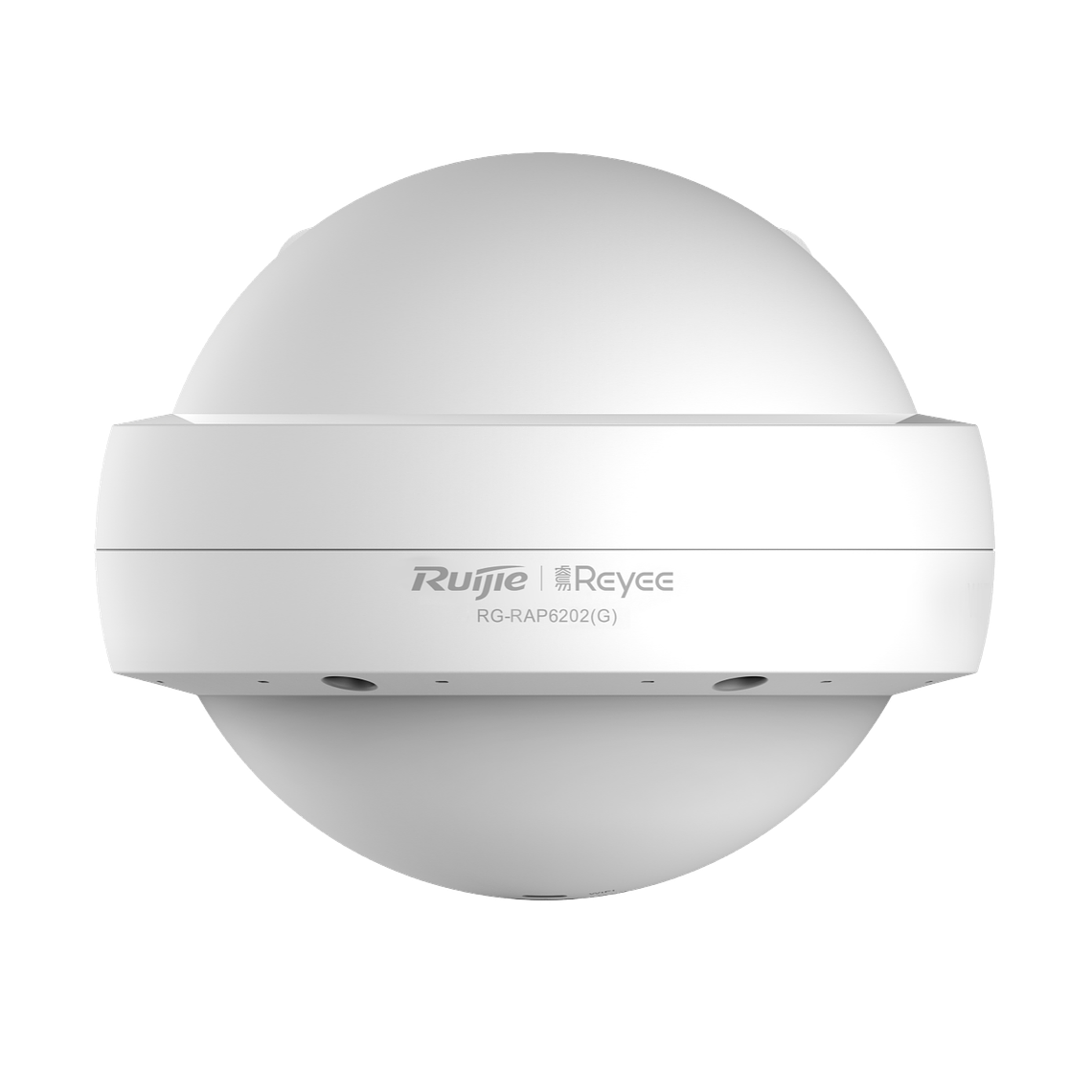 Punto de acceso Wi-Fi 5 para exterior 360°, IP 68, doble banda 802.11ac wave2, 1267 Mbps, 2 puertos GE, hasta 110 usuarios, compatible con reyee mesh 1