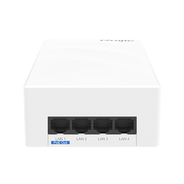 Punto de acceso Wi-Fi 6 para interior en pared hasta 2.9 Gbps doble banda 802.11AX MU-MIMO 2x2 3