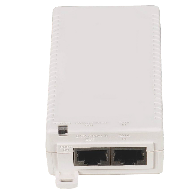 Inyector PoE estándar 802.3af Gigabit, 15W 2