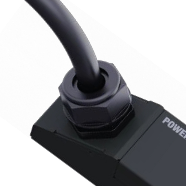 PDU Básica para Rack - 30A / 208 Voltios - 1 FASE 18 Salidas C-13 + 4 Salidas C-19 Extensión de 1.8 metros tipo L6-30P 4