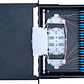 ODF de extracción frontal con 24 adaptadores SC/UPC simplex y 24 pigtails simplex monomodo - Miniatura 3