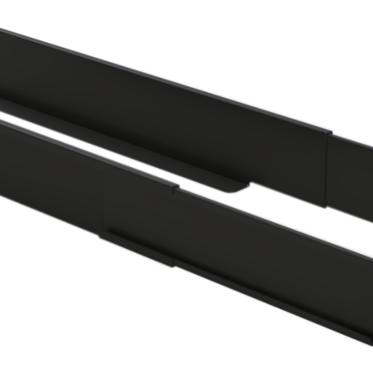 Kit de Rieles Ajustables para UPS para Racks de 4 Postes (2U, 550–880 mm, 60 kg) 3