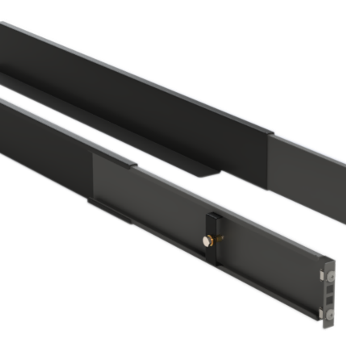 Kit de Rieles Ajustables para UPS Rackeables | Uso en Racks de 4 Postes (2U, 800–1,135 mm, 60 kg) 3