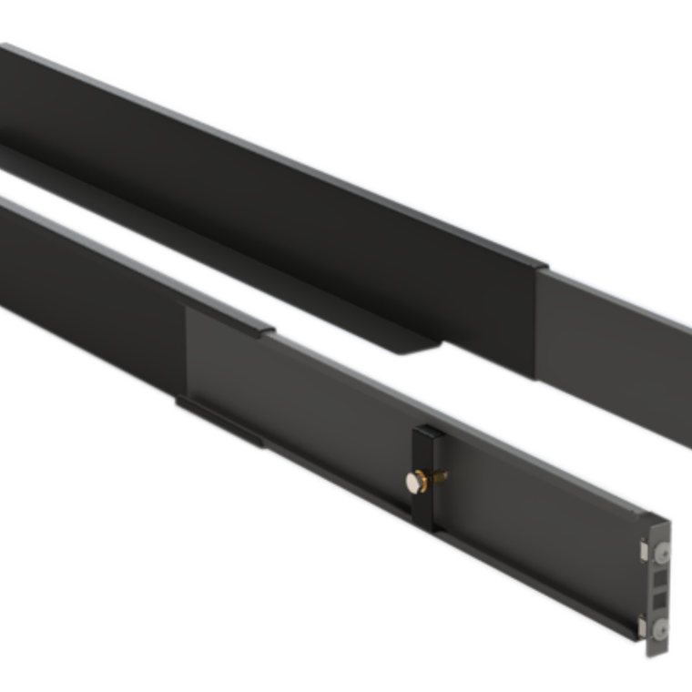 Kit de Rieles Ajustables para UPS Rackeables | Uso en Racks de 4 Postes (2U, 800–1,135 mm, 60 kg) 3