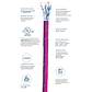 Cable U/FTP Categoría 6A - 305 metros - Miniatura 2