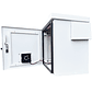Gabinete Rack 11U IP65 para Exteriores | Montaje en Poste | Acero Galvanizado con Ventilación Forzada – CE-2720-CA - Miniatura 5