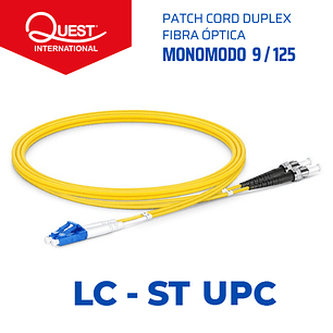 Patch Cords Duplex  Monomodo LC-ST